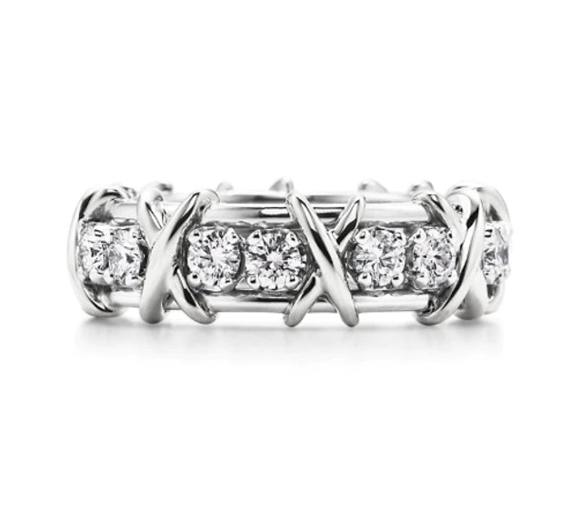 Sixteen Stone by Tiffany & Co. ring in platinum with diamonds
