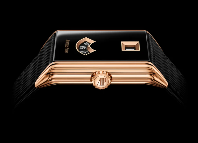 オーデマ ピゲ、ネオ フレーム ジャンピングアワーでストリームライン・モダンを再解釈したサファイアダイヤルの新作ウォッチ