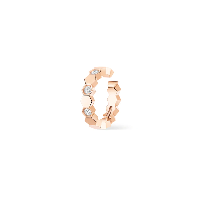 ショーメ 「ビー ドゥ ショーメ」コレクション イヤーカフ ※片耳販売（PG, ダイヤモンド）