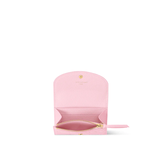 ルイ・ヴィトン ：ポルトモネ·ロザリ　カウハイドレザー　内観