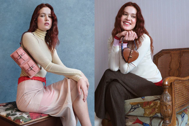 マルベリー「ロクサンヌ」が主役の新作カプセル、ハートバッグと小物でバレンタインから春まで彩るコレクション