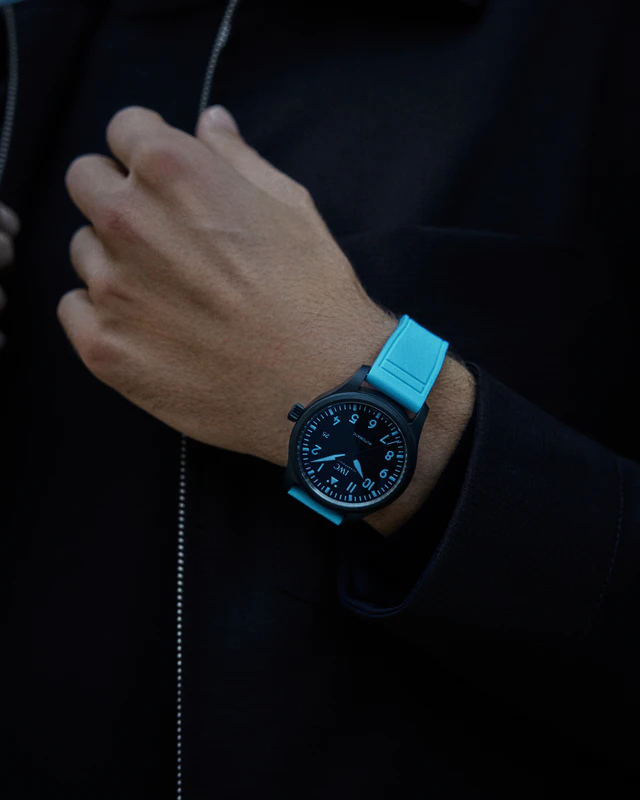 IWC シャフハウゼン×ジョージ・ラッセル、シグネチャーブルーが際立つ41 mmパイロットウォッチ2モデルの魅力