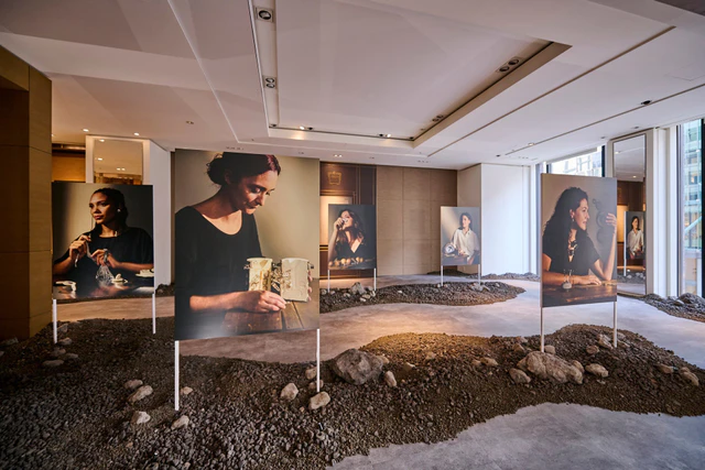 カルティエ 銀座2丁目ブティック、「カルティエのサヴォアフェール」を通じて出会うパンテールと女性職人たち