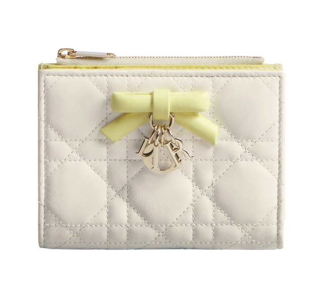 ディオール「レディ ディオール」 ‘Dahlia’ ウォレット