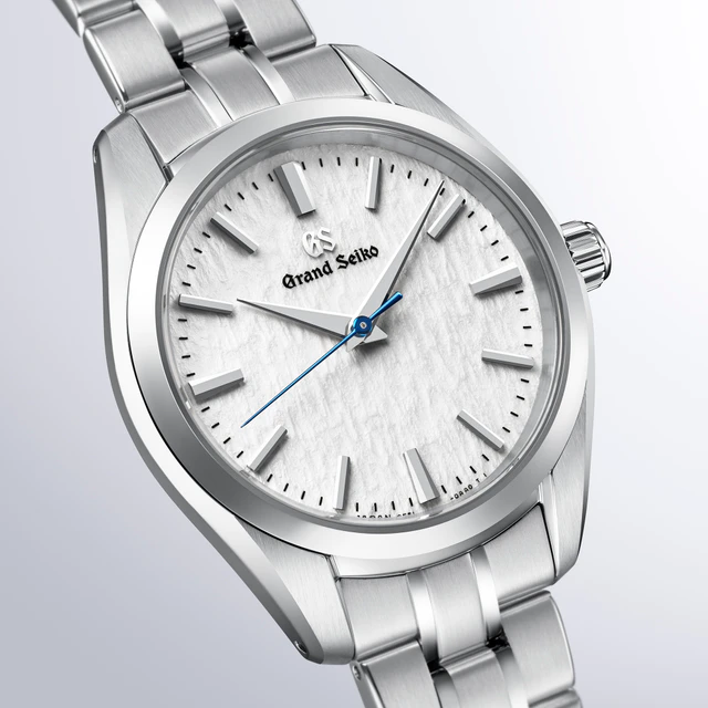 グランドセイコー「雪白パターン」ダイヤル、キャリバー9F51を搭載した33mmの新クオーツモデルに「雪白ブルー」が加わる