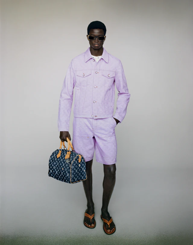 ルイ・ヴィトンの新作メンズ 2026スプリング、色で遊ぶ春のセットアップとジャケットスタイル