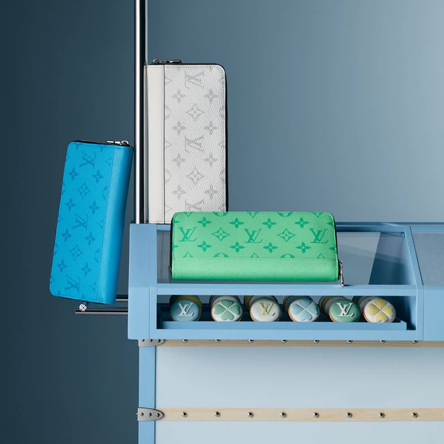 ルイ・ヴィトンのモノグラム×タイガラマ、日本限定メンズウォレットとスポーツモチーフの新作が開運日に登場