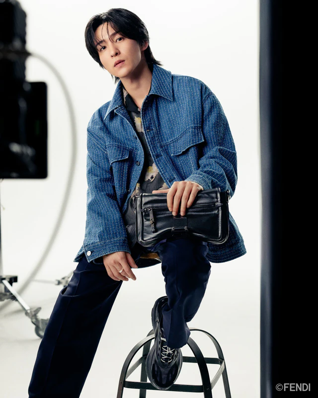 目黒蓮が語る“不可能はない”、フェンディ「JOURNEY 旅路」で追う一年間の挑戦とスタイル