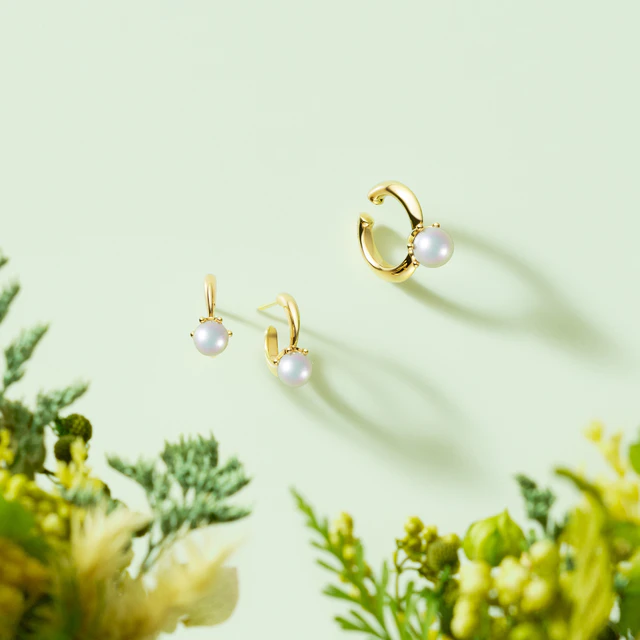 ミキモト銀座4丁目本店SAKURA WEEK開催、春の装いを更新するさくらジュエリーとパールリングチャー