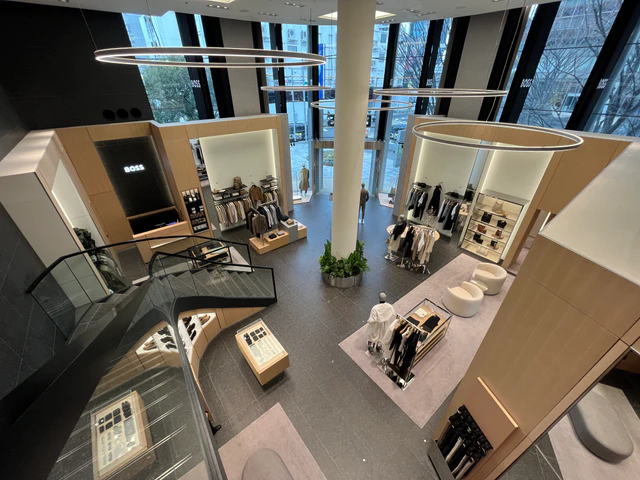 BOSS A NEW CHAPTER OF STYLE、六本木ヒルズ店リニューアルで体感するモダンテーラリングと上質な店舗空間