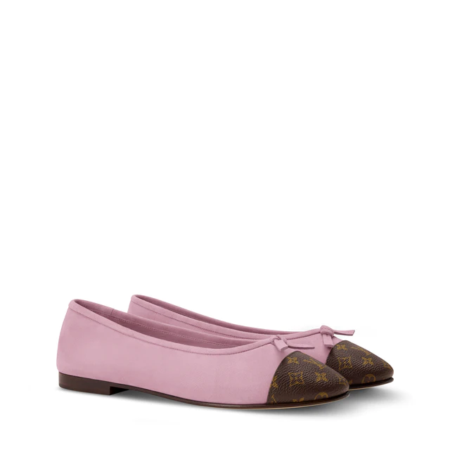 ルイ・ヴィトン：ダーリン バレリーナ スエードベビーゴートレザー