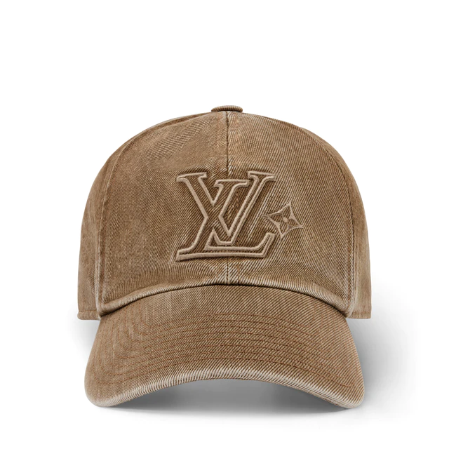 ルイ・ヴィトン:キャップ·LV フラワー ウォッシュド コットン 100%