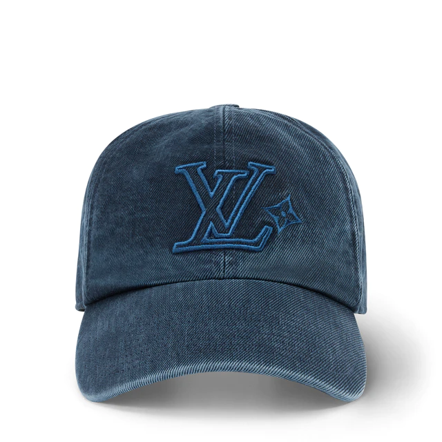 ルイ・ヴィトン:キャップ·LV フラワー ウォッシュド コットン 100%