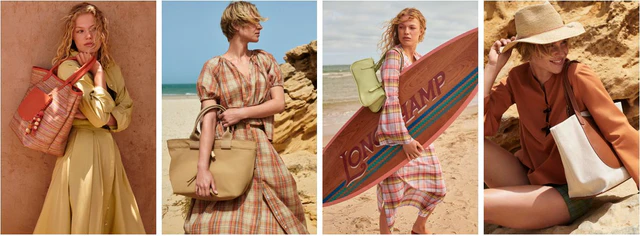 ロンシャン「ローング」と夏の新作バッグ、現代のパリジェンヌが海へ向かうワードローブ