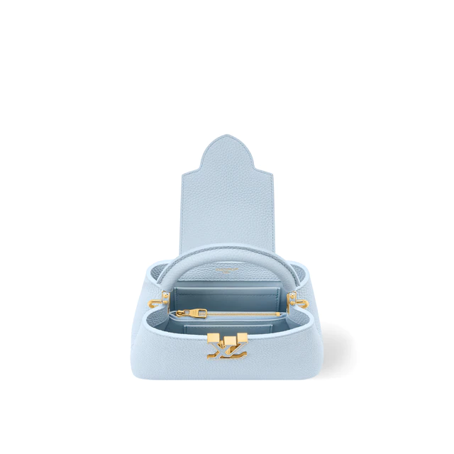 ルイ・ヴィトン：カプシーヌ EW MINI トリヨンレザー 内観