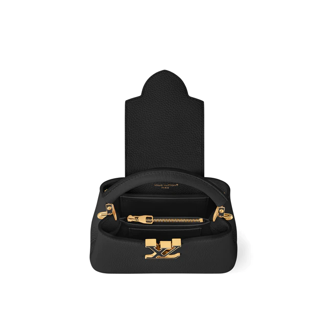 ルイ・ヴィトン：カプシーヌ MINI トリヨンレザー 内観