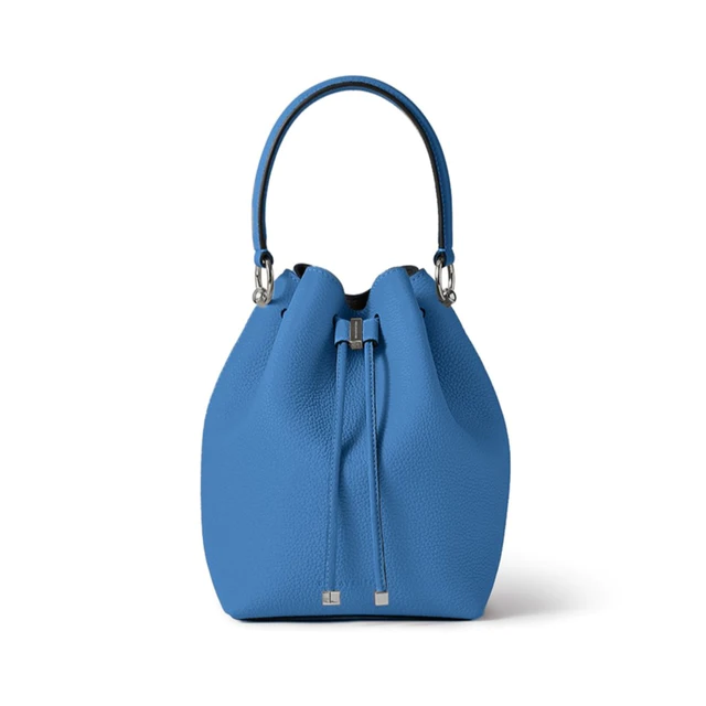 ボナベンチュラ「サヴォイア家」コラボレーション  アンジェリカ バケットバッグ シュリンクレザー 