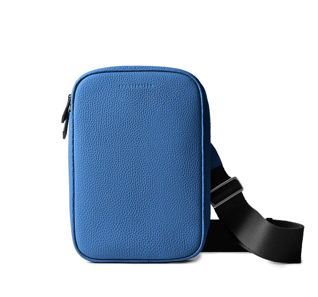 ボナベンチュラ「サヴォイア家」コラボレーション パオロ クロスボディバッグ シュリンクレザー