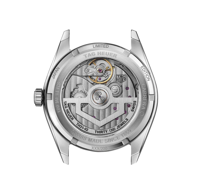 タグ・ホイヤー カレラ デイデイト ジャパンリミテッドエディション　裏面