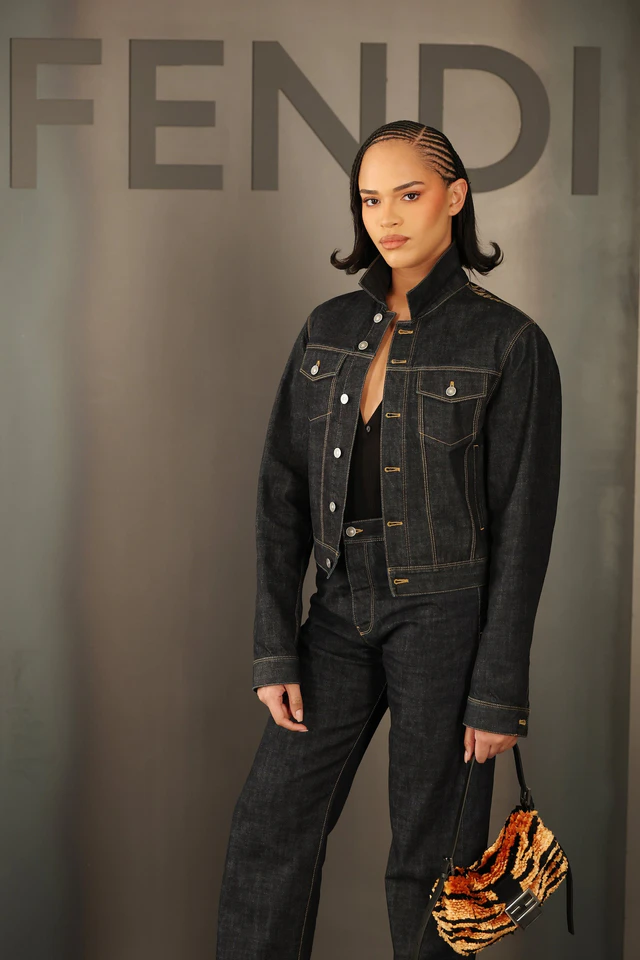 ヤスミン・フィニー @フェンディ 2026-27年秋冬コレクション