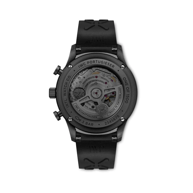 IWC シャフハウゼン「ポルトギーゼ・クロノグラフ・セラタニウム®」（Ref. IW371631）1,500本限定　裏面