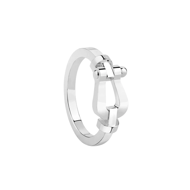 フレッド Force 10 ring in white gold 