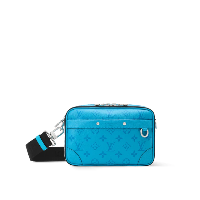 ルイ・ヴィトン:アルファ·メッセンジャー モノグラム·コーティッド·キャンバス、タイガラマ·カウハイドレザー