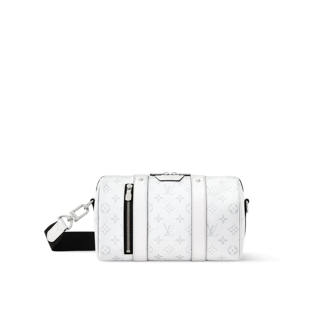 :シティ·キーポル モノグラム·コーティッド·キャンバス、タイガラマ·カウハイドレザー