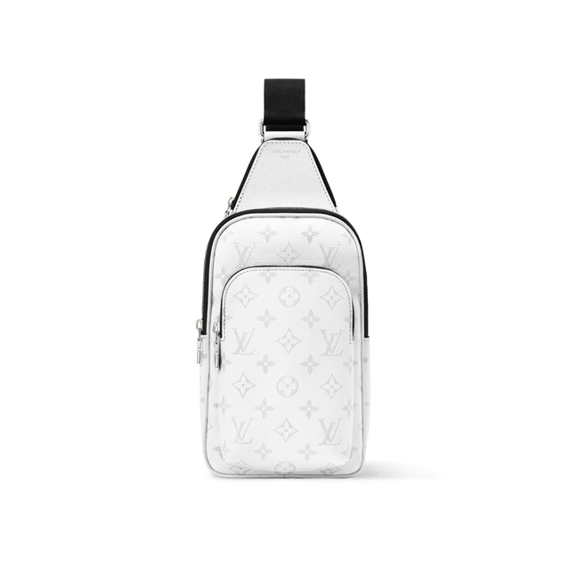 ルイ・ヴィトン:アヴェニュー·スリングバッグPM ノグラム·コーティッド·キャンバス、タイガラマ·カウハイドレザー