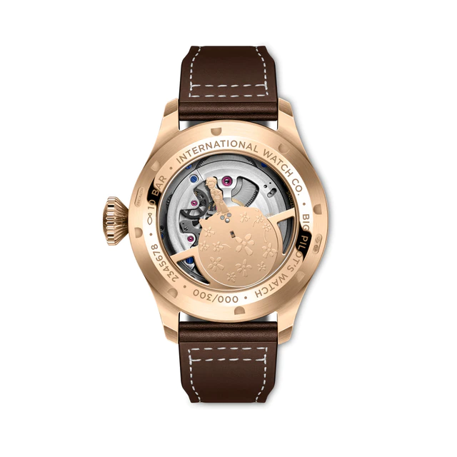 ビッグ・パイロット・ウォッチ 43・トゥールビヨン “プティ・プランス”（Ref.IW329502)　裏面