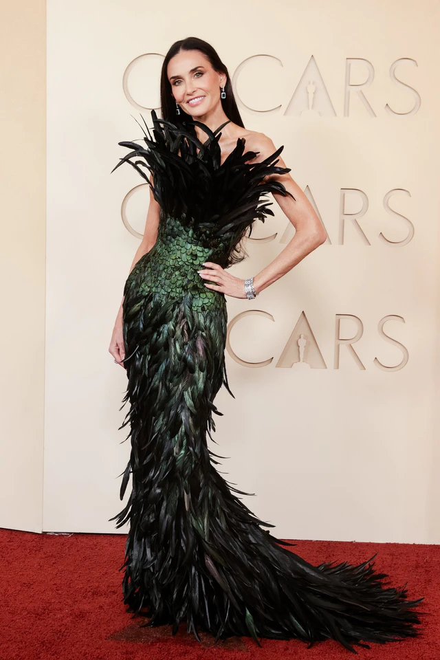 98回アカデミー賞のデミ・ムーア