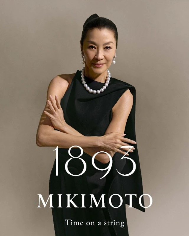 1893 MIKIMOTO、真珠の歴史を塗り替えたミキモトと女優ミシェル・ヨーが織りなす至高の共鳴