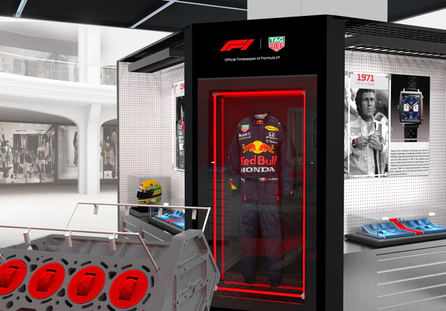 F1の鼓動を感じるタグ・ホイヤーの舞台、最新作から貴重なアーカイブまでが新宿に集結