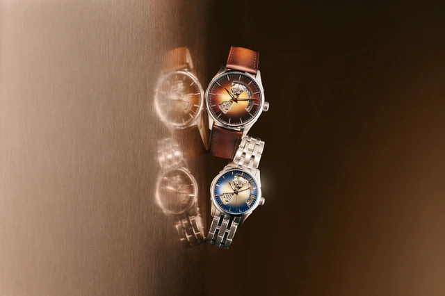 感性を刺激するダイヤルの奥行き、ハミルトンの人気シリーズが見せる時計本来の美しさと風格