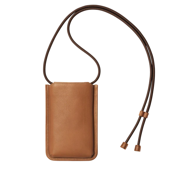 土屋鞄 レザースマホショルダー