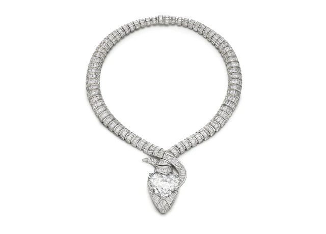 ブルガリ セルペンティ インペリアル ハート ハイジュエリー ネックレス