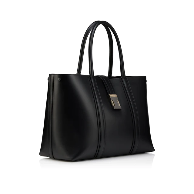 クリスチャン ルブタン NOX TOTE XS/ノックス トート S カーフレザー ブラック