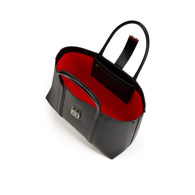 クリスチャン ルブタン NOX TOTE XS/ノックス トート S カーフレザー ブラック