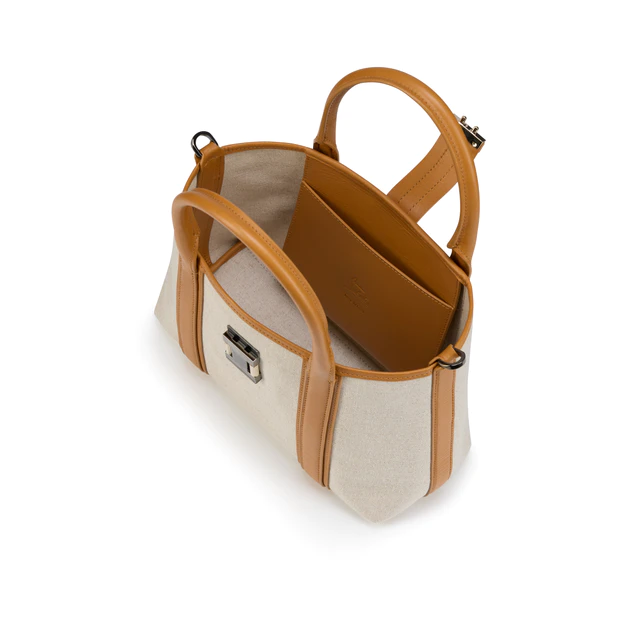 クリスチャン ルブタン NOX TOTE XS/ノックス トート XS ファブリック ベージュ