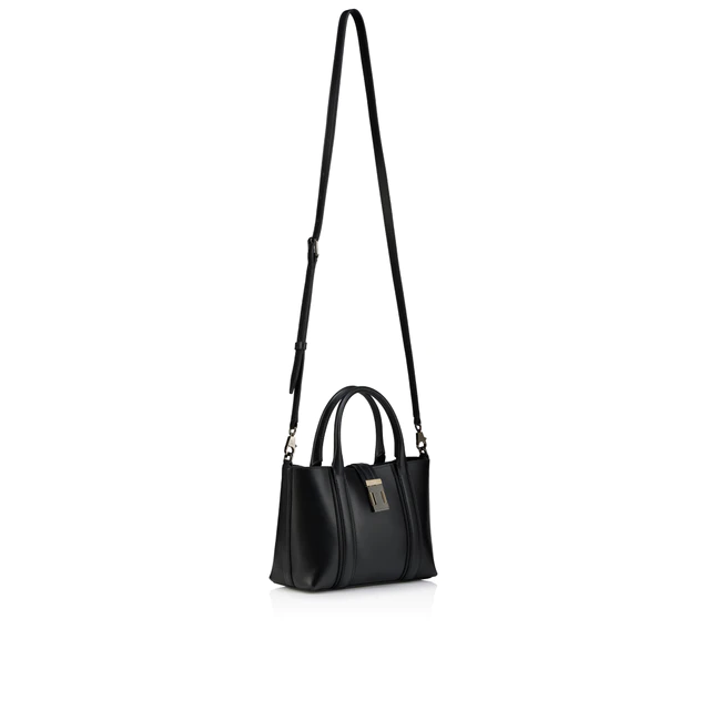 クリスチャン ルブタン NOX TOTE XS/ノックス トート XS カーフレザー ブラック