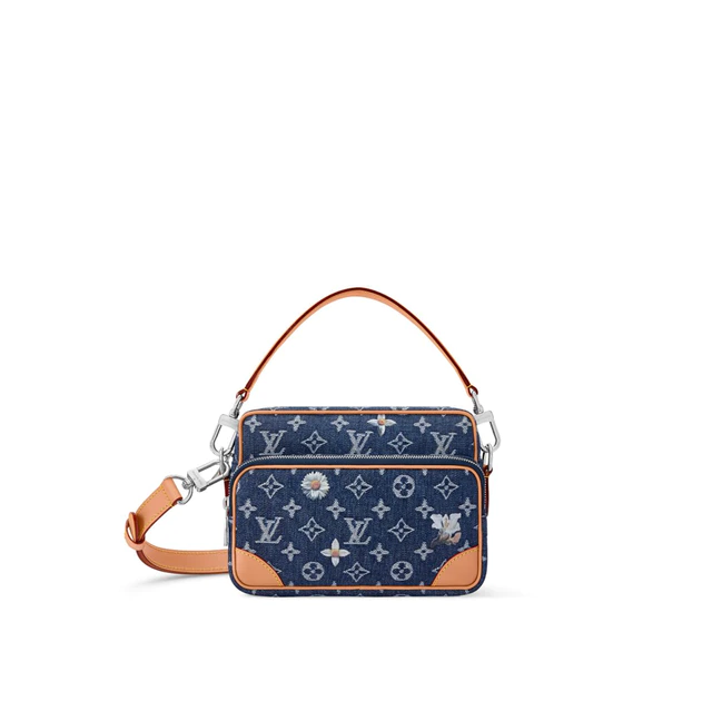 ルイ・ヴィトン :ナイル モノグラム·フラワー デニム