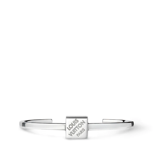 ルイ・ヴィトン:ブレスレット·LV キューブ シルバー スターリングシルバー
