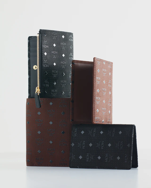 MCM x INDEN-YA 二つ折りカードウォレット / MCM x INDEN-YA 二つ折りジップカードウォレット　