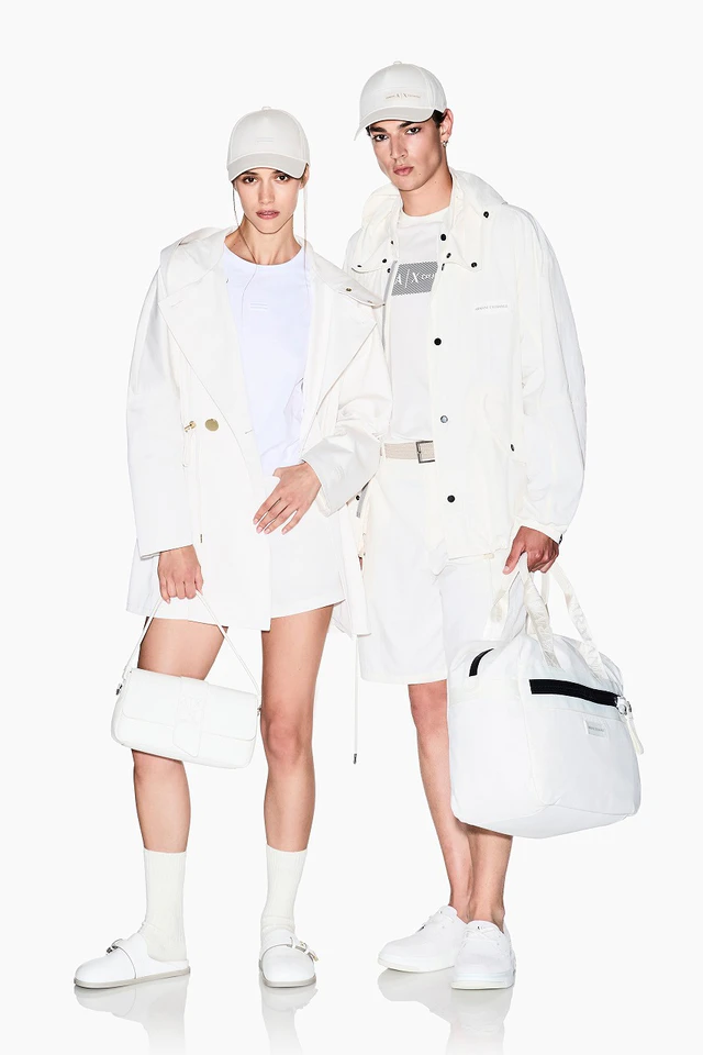 アルマーニ エクスチェンジが描く純白の詩、ホワイト エディションがもたらす洗練の極致