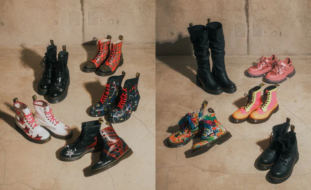 LiSAの情熱的な足元を支え続けたドクターマーチン、軌跡を辿るエキシビションを原宿で開催