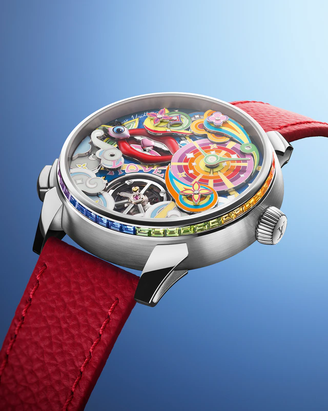 ルイ・ヴィトンの新作、タンブール タイコ アーティー・オートマタ