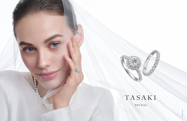 最高峰のダイヤモンドが彩る新しい門出、TASAKIブライダルフェアが期間限定で登場