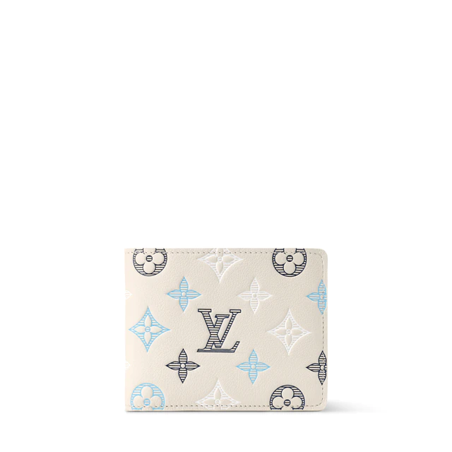 ルイ・ヴィトン:ポルトフォイユ·ミュルティプル モノグラム·シャドウ カーフレザー