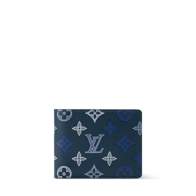 ルイ・ヴィトン:ポルトフォイユ·ミュルティプル モノグラム·シャドウ カーフレザー