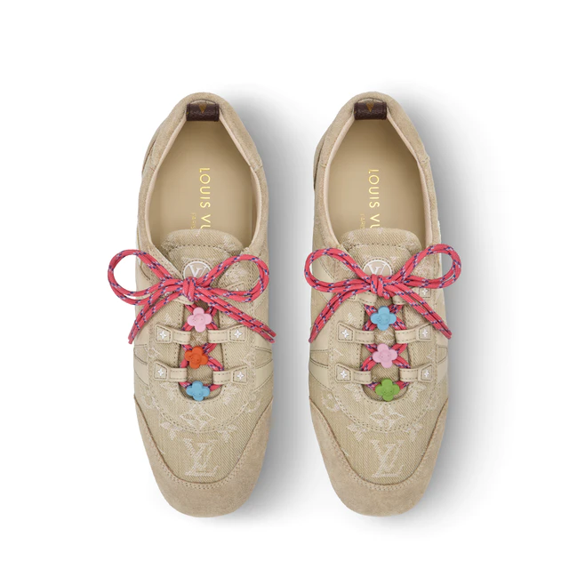 ルイ・ヴィトン:LV スニーカリーナ モノグラム·デニム